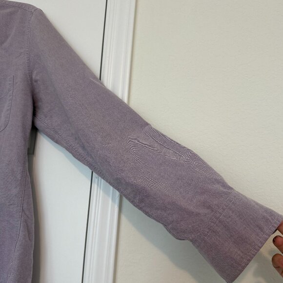 J. Crew Slim Oxford Long Sleeve Button-down Shirt Light Purple Mens Medium - Picture 2 of 6
